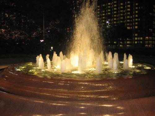 汉山广场音乐喷泉